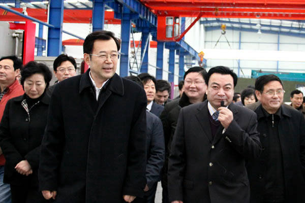 國家發(fā)改委副主任孫志剛來中德機床調(diào)研 國家發(fā)改委副主任孫志剛來中德機床調(diào)研